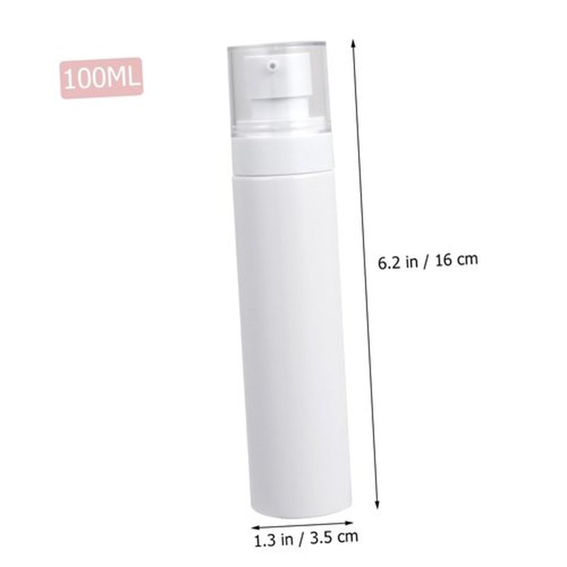 NOLITOY 1set Portable Bottle Refillable Soap Pump Bottles Portable Cosmetics Holders Press Pump Bottle Cosmetic Containers Shampoo Dispenser Travel Lotion Emulsion Dispensing Bottle 5pcs