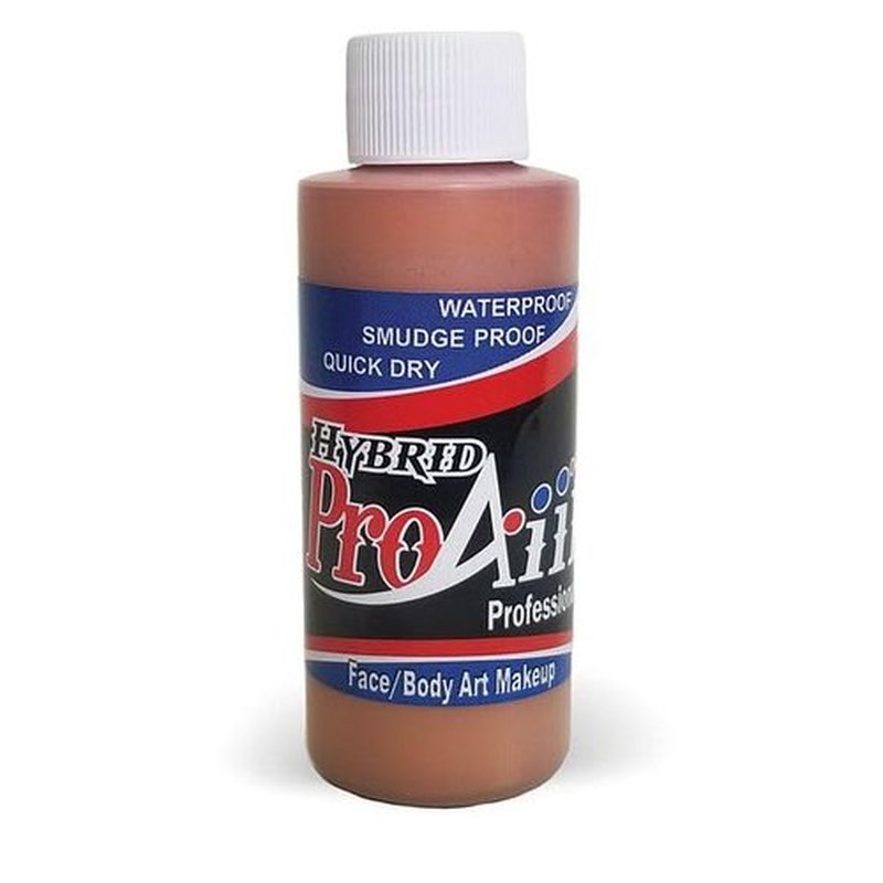 ProAiir Face and Body Painting Makeup - 2oz (60ml) Coral Tan