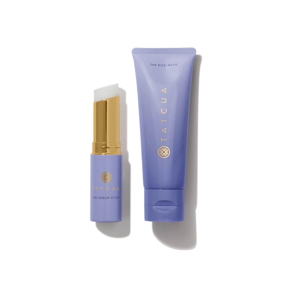 TATCHA Serum Stick & Rice Wash Duo | Hydrating Balm & Gentle Cleanser