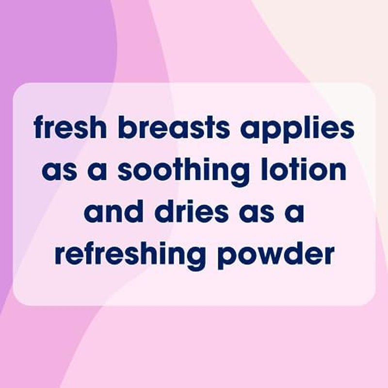 Fresh Body FB Breasts Anti Chafing Deodorant Lotion to Powder, 3.4oz (Pack of 2) - Anti Chafe Cream Whole Body Deodorant for Women, Inner Thighs & Areas that Sweat, No Talc, Aluminum and Fragrance