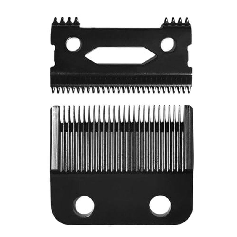 Universal Replacement Hair Clipper Blade Cutter Set for Wahl Clippers Wahl 5-Star Senior Magic Clip Ultra-Thin Moving Blade Sharp, Four Foot Contact Low Noise and Low Heat Generation (Black)