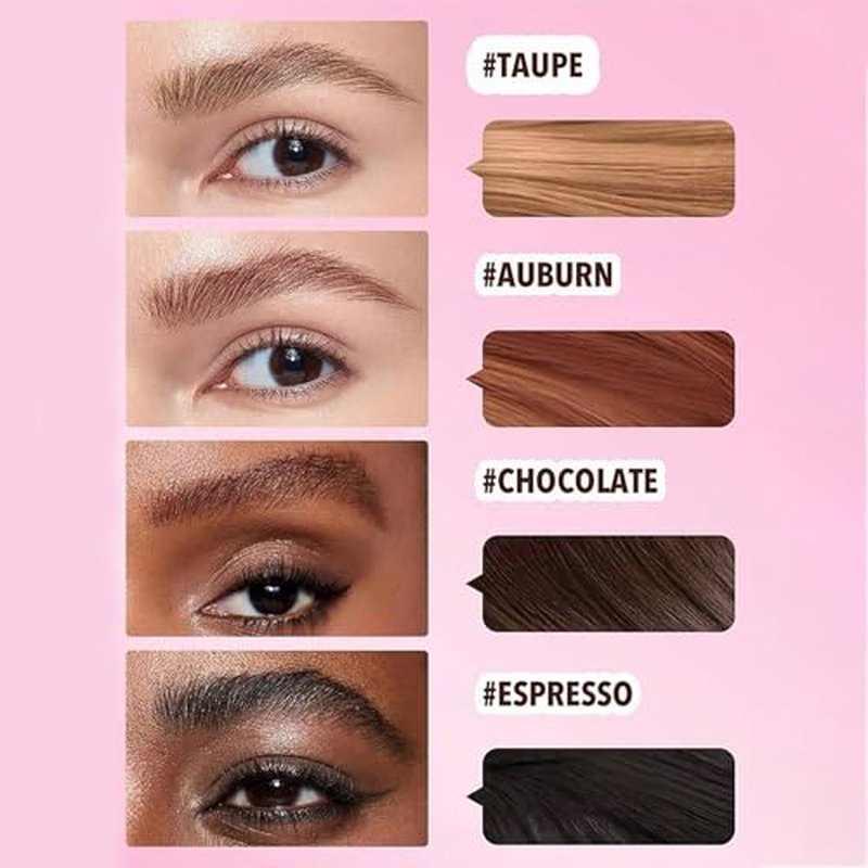 Liftique Brow Brush, Revorie Brow-Fection, Liftique Eyebrow, Liftique - Instant Brow Brush, Liquid Eyebrow Brush, Revorie Brow Fection Angled Brush & Dip (4Pcs Mixed)