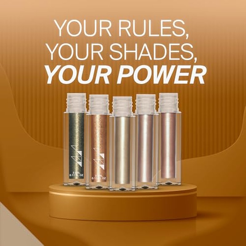 Ofra Liquid Eyeshadow Bo$$y Eyes Five Star | High-Impact Liquid Glitter Eyeshadow for Shimmering Glam Looks | Long-Lasting, Lightweight, and Perfect for Adding Sparkle to Any Eye Makeup Look | 3.5 mL