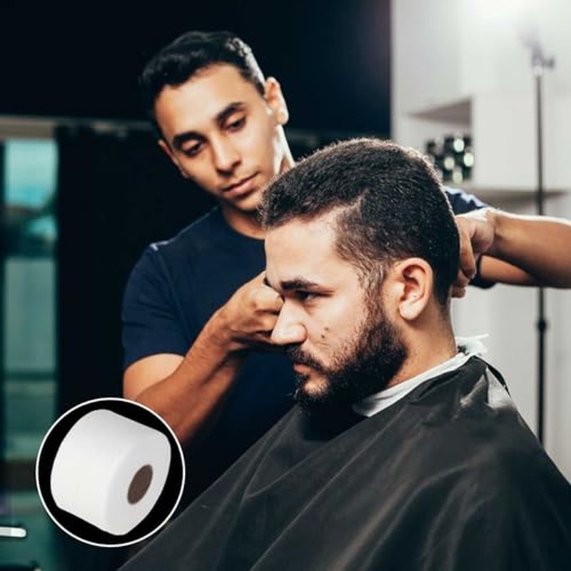 IOOROSE Pro 5 Rolls Neck Strips Hair Cutting Tool For Barber Shop Supplies Barber Accessories Neck Paper
