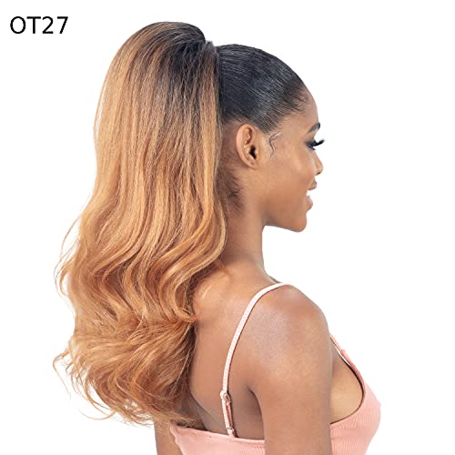 FreeTress Equal Wig Drawstring Ponytail Natural Me Natural Bouncy Curl (2)