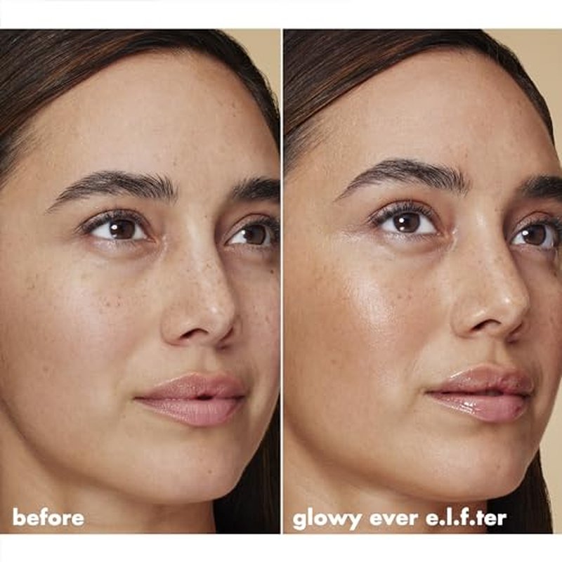 e.l.f. SKIN Bronzing Drops, Liquid Bronzer For Face & Skin, Creates A Sun-Kissed Glow, Infused With Vitamin E, Vegan & Cruelty-Free, Rose Gold