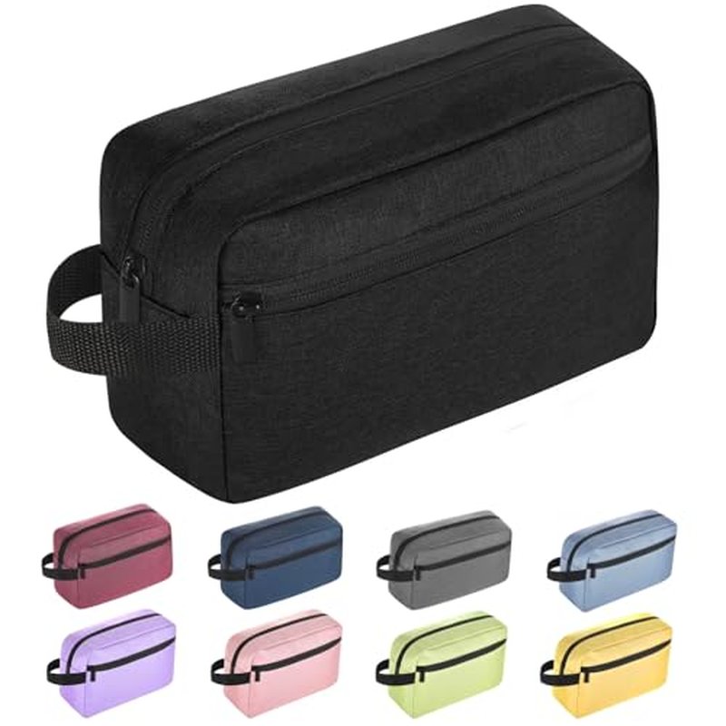 Icramsy Travel Toiletry bag Toiletry bag for women men Hanging toiletry bag Cosmetic bag Travel accessories for Women Men (Pink)