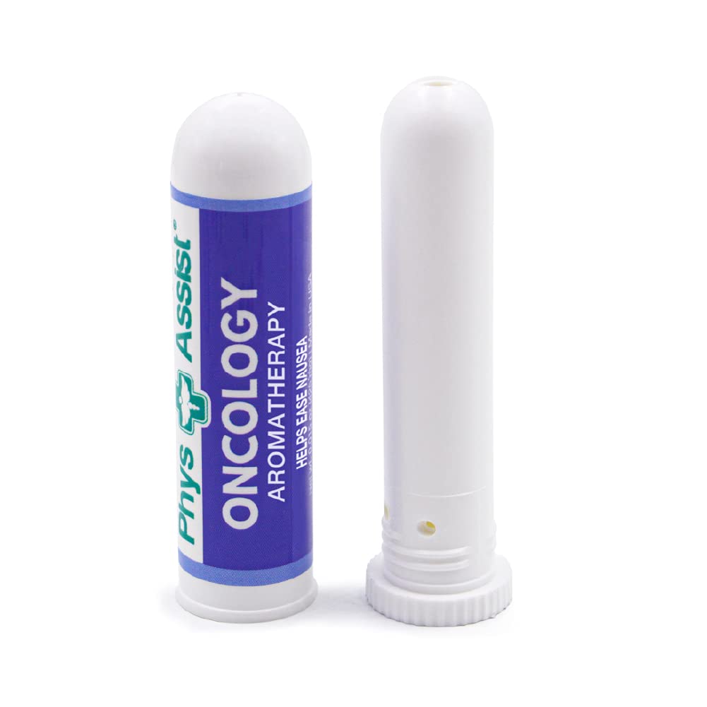 PhysAssist Oncology Aromatherapy for Nausea. Contains Natural Essential Oils, Compact Travel Size.