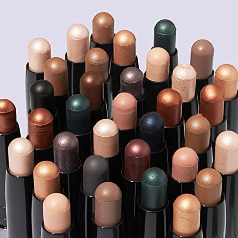 Julep Eyeshadow 101 Crème-to-Powder Waterproof Eyeshadow Stick – Midnight Blue Shimmer – Long-Lasting, Crease-Proof, Deep Navy Blue Cream Eyeshadow with Built-in Smudger
