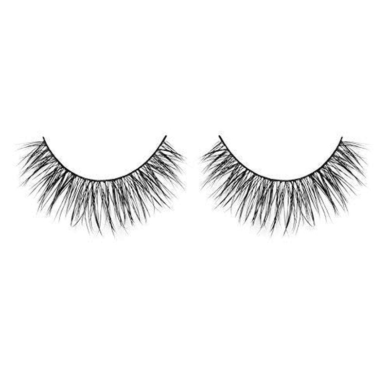 Lilly Lashes in Diamonds - Natural Looking Lashes Mink | False Eyelashes | Lite Wispy Lashes | Fake Lashes | Eyelashes Natural Look | Strip Lashes | Round Shape | 15mm length, Reusable Up to 15 wears