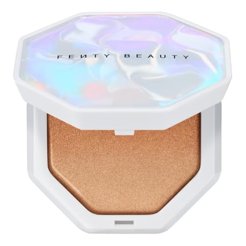 FENTY BEAUTY Demi Glow Light-Diffusing Highlighter, 0.16 OZ (04 Loo$e Change - Soft Light Copper Shimmer, .16OZ)