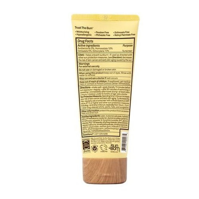 Sun Bum Original SPF 70 Sunscreen Face Lotion | Broad Spectrum Moisturizing Facial Sunblock with Vitamin E | Oil Free | Hawaii 104 Act Compliant (Octinoxate & Oxybenzone Free) | Travel Friendly | 3 oz