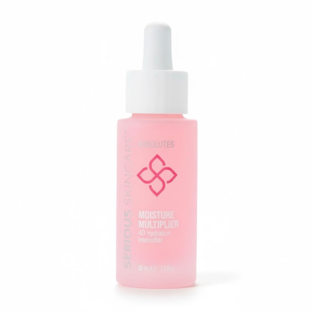 Serious Skincare - Hyaluronic Acid Serum for Face - Absolutes Moisture Multiplier - Plumping, Hydrating & Anti-Aging - Visually Reduce Lines and Wrinkles - For Women and Men - 1 Fl. Oz.