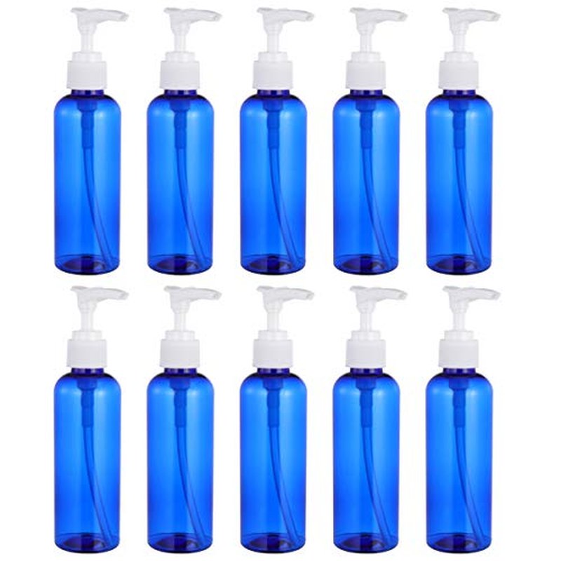 FOMIYES 10 Pcs liquid dispenser squeeze bottle pump bottle Toiletries dispensing bottle liquid Pump Dispenser Bottles sample dish soap filling empty pump bottle lotion bottle shampoo