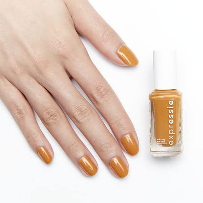 essie expressie, Quick-Dry Nail Polish, 8-Free Vegan, Golden Yellow, Don't Hate, Curate, 0.33 fl oz (Pack of 2)