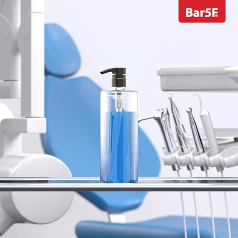 Bar5F Pumps for Shampoo and Conditioner Bottles for 33.8 Oz (1-Liter) For Salon Brands 2-Pack