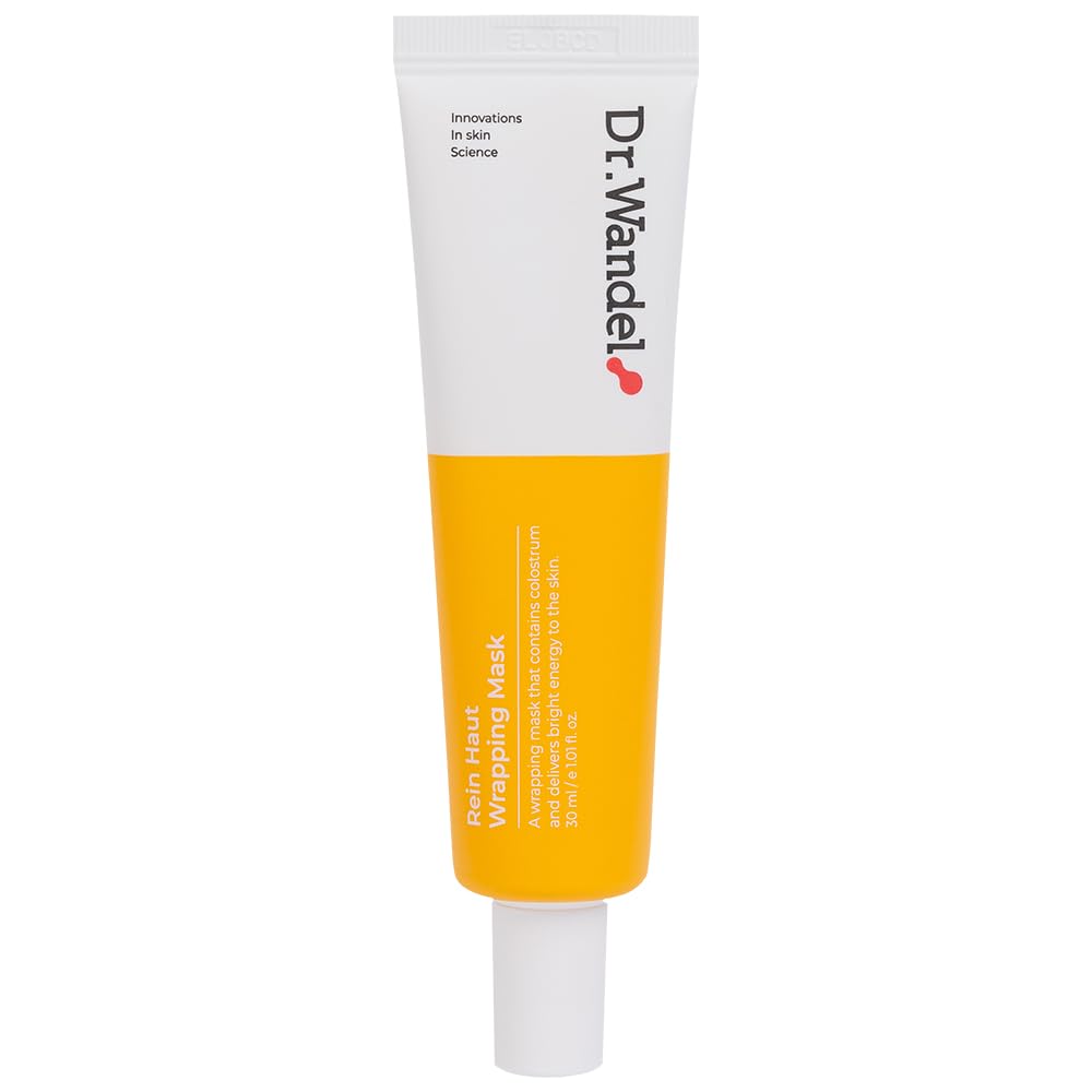 DR.WANDEL Wrapping Mask 30ml (1.01 fl.oz) | Leave-On Radiance Mask with Niacinamide, Glutathione & Vitamin C | Supports a More Even, Refreshed-Looking Complexion | Korean Skincare