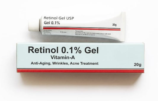 Retinol Gel 0.1% - Anti-Aging Treatment for Fine Lines, Wrinkles & Scars | 20 Grams