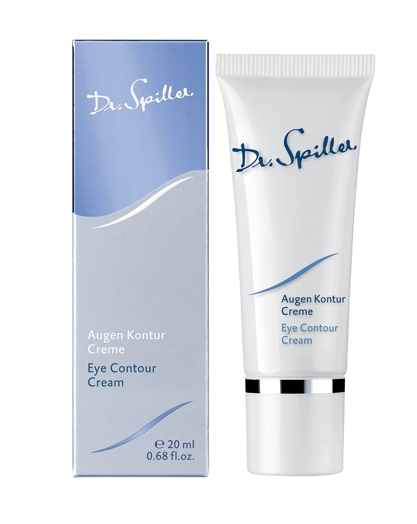 Dr.Spiller Eye Contour Cream 20 ml/0.6 oz for Hydrating and Anti-Aging Made in Germany
