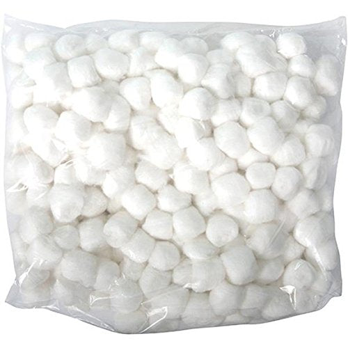 Perfect Stix - Perfect Stix M Cotton Balls- 1000ct- 1M Medium Cotton Balls 2 Packs of 500. Total 1000
