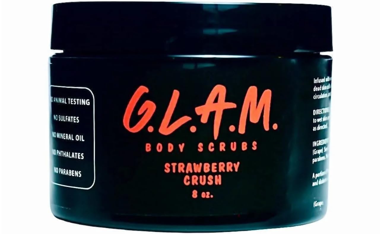 G.L.A.M. Body Scrubs - Strrawberry Crush