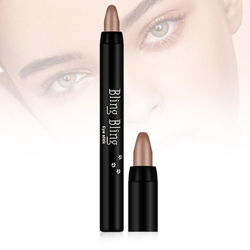 JUDUNA Eyeshadow Stick Set, 2025 New 16 Color Highlighter Eyeshadow Pencil Waterproof Glitter Eye Shadow Eyeliner Pen, Cream Eyeshadow Long Lasting Waterproof High Pigmented Eye Shadow (#05 Brown)