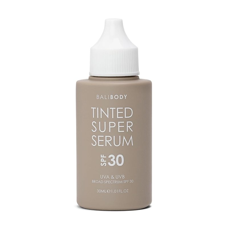 Bali Body Tinted Super Serum SPF 30 - Natural Daily Skincare for All Skin Types | Hyaluronic Acid Infused | 30ml