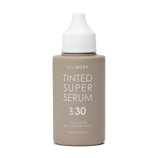 Bali Body Tinted Super Serum SPF 30 - Natural Daily Skincare for All Skin Types | Hyaluronic Acid Infused | 30ml