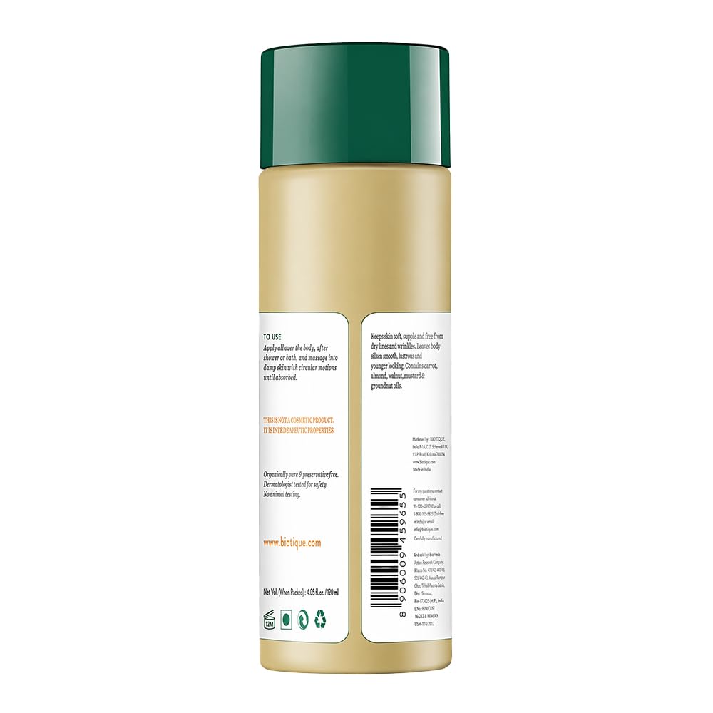Biotique Carrot Oil Normal 120ml