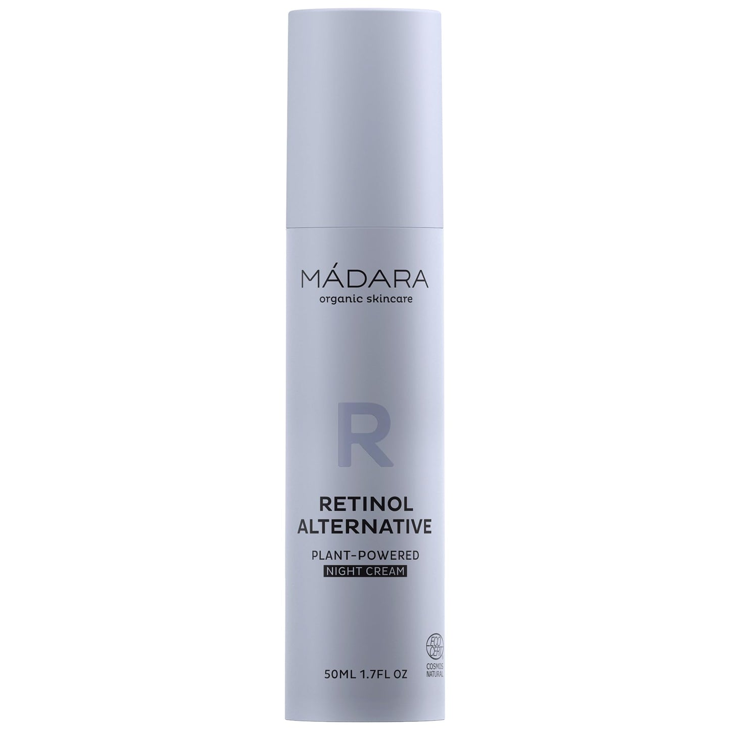 Madara Alternative Retinol for face – Herbal Night Cream 50 ml - Deeply Effective Anti Aging Moisturizer Face Cream with Bidens Pilosa & Birch Water, Smooths Wrinkles, Fine Lines, Elasticity, Vegan