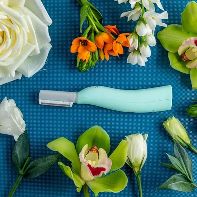 SPA SCIENCES - SIMA Sonic Dermaplaning Tool - Patented Painless 2 in 1 Facial Exfoliation & Peach Fuzz-Hair Removal System w/ 7 Weeks Treatment Included - Anti-Aging – 3 Speeds – Rechargeable