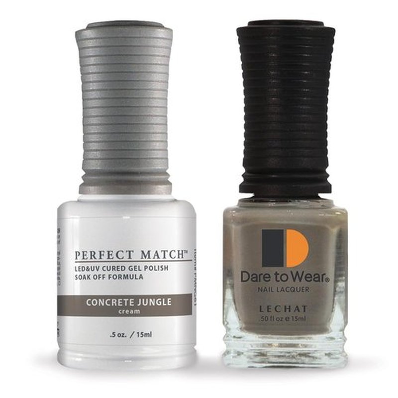 LeChat Perfect Match Gel Polish, Concrete Jungle, 0.5 Fl Oz (PMS61)