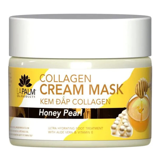 Collagen Cream Mask - Honey Pearl Infused Skincare Treatment | 12oz