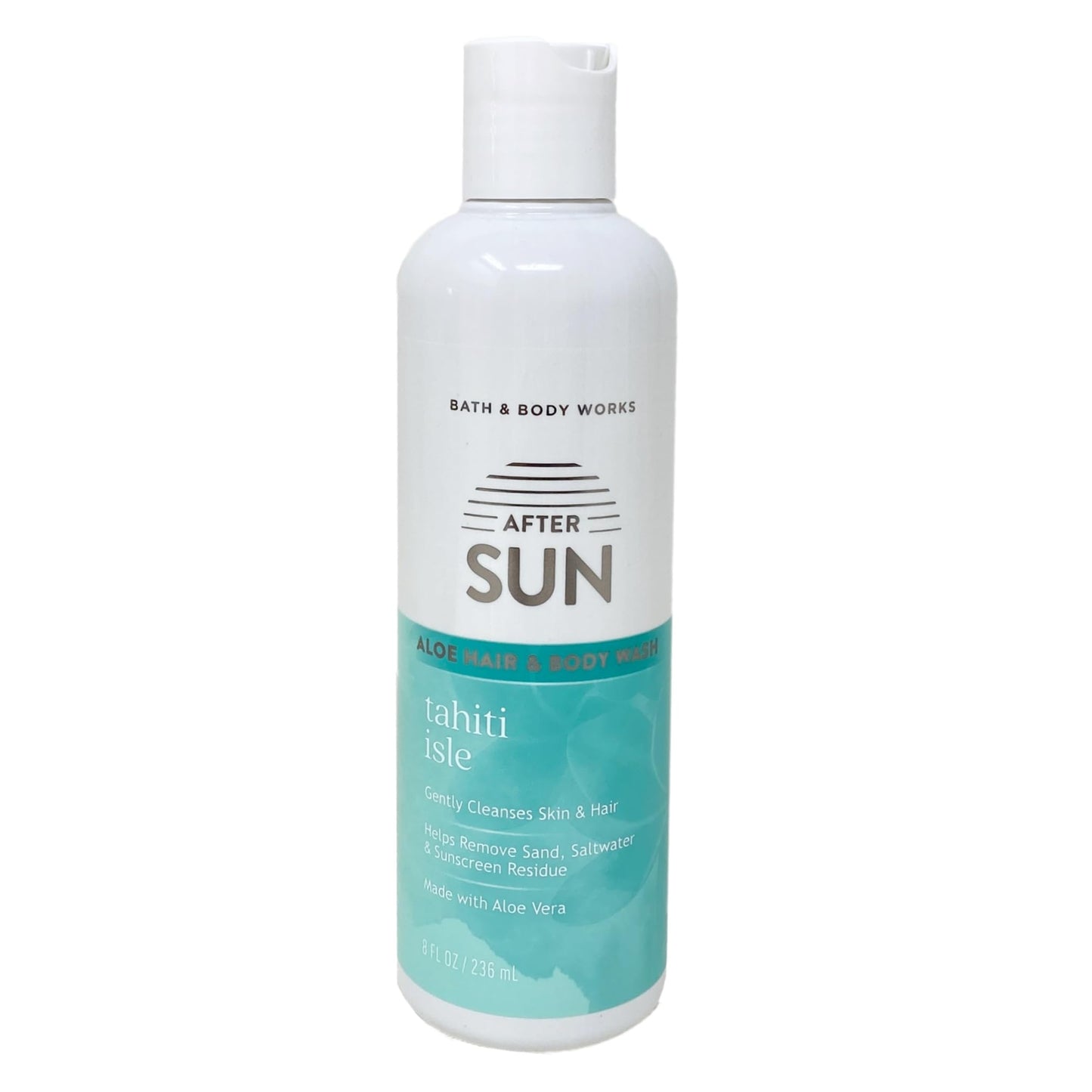Bath & Body Works Tahiti Isle 3-Pack Aloe Hair & Body Wash Bundle with an Aloe Vera Bar Soap