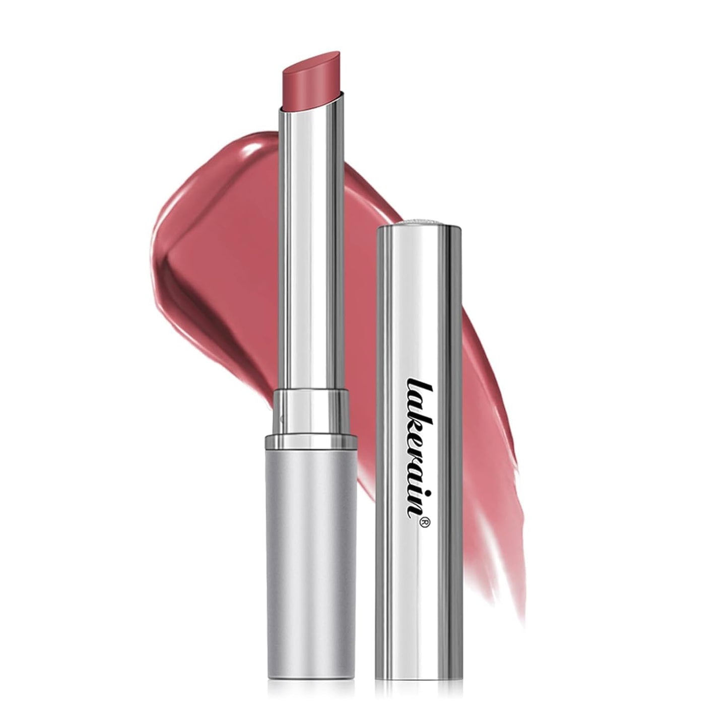 DEERELF Honey Noir Lipstick,Nourishing Honey Noir Lipgloss, Pink Lip Tint,Deep Moisturizing Black Cherry Tint Lip Balm,Hydrating Lipgloss for All Skin Tones（pink）