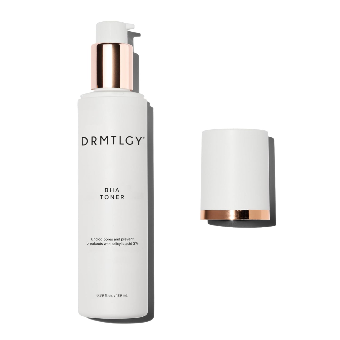 DRMTLGY BHA Clarifying Toner for Face – with 2% Salicylic Acid – Face Toner & Acne Treatment – Pore Reducing Skincare for Oily & Acne-Prone Skin (6.39 oz/189 ml)