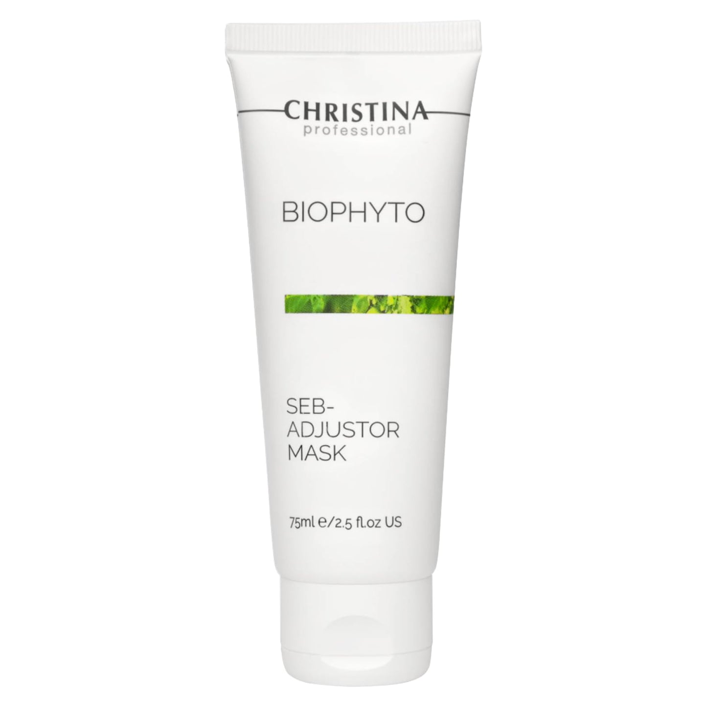 CHRISTINA Bio Phyto Seb-Adjustor Facial Mask with Moisture Complex | Face Masks Skincare Targets Acne, Blackheads, and Oiliness | Clears and Balances Skin | Suitable for All Skin Types 75ml