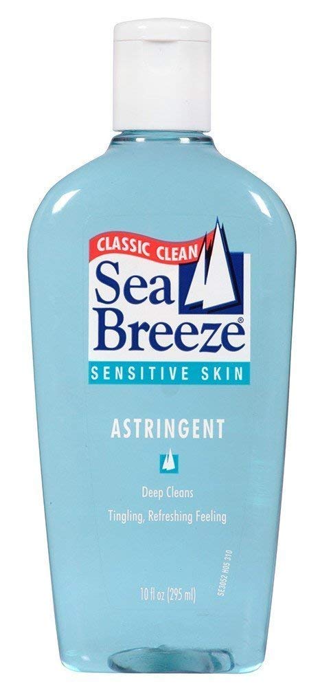 Sea Breeze Sensitive Skin Astringent 10 oz (Pack of 3)