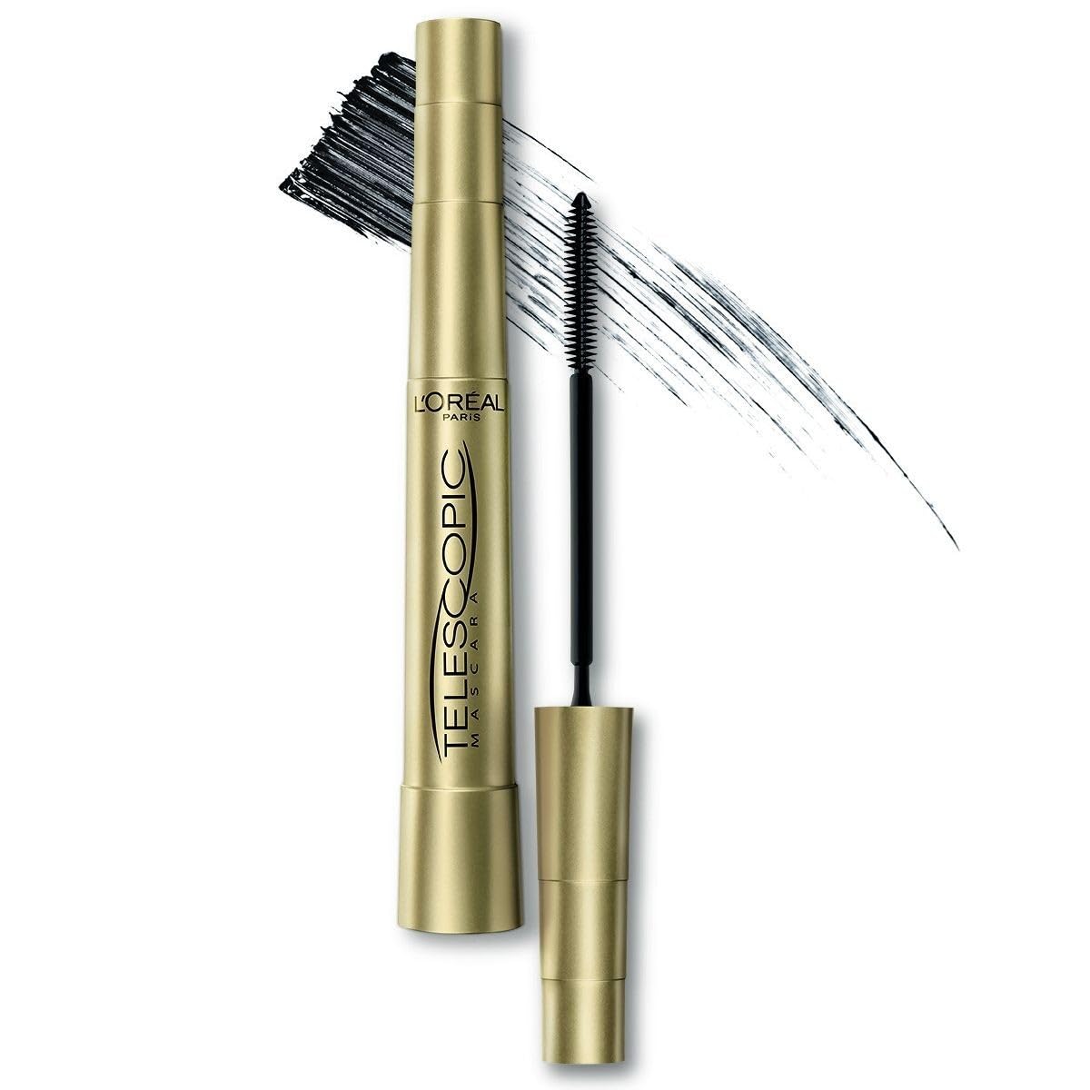 2 x L'Oreal Paris Telescopic High Precision Flexible 8ml Mascara - Black