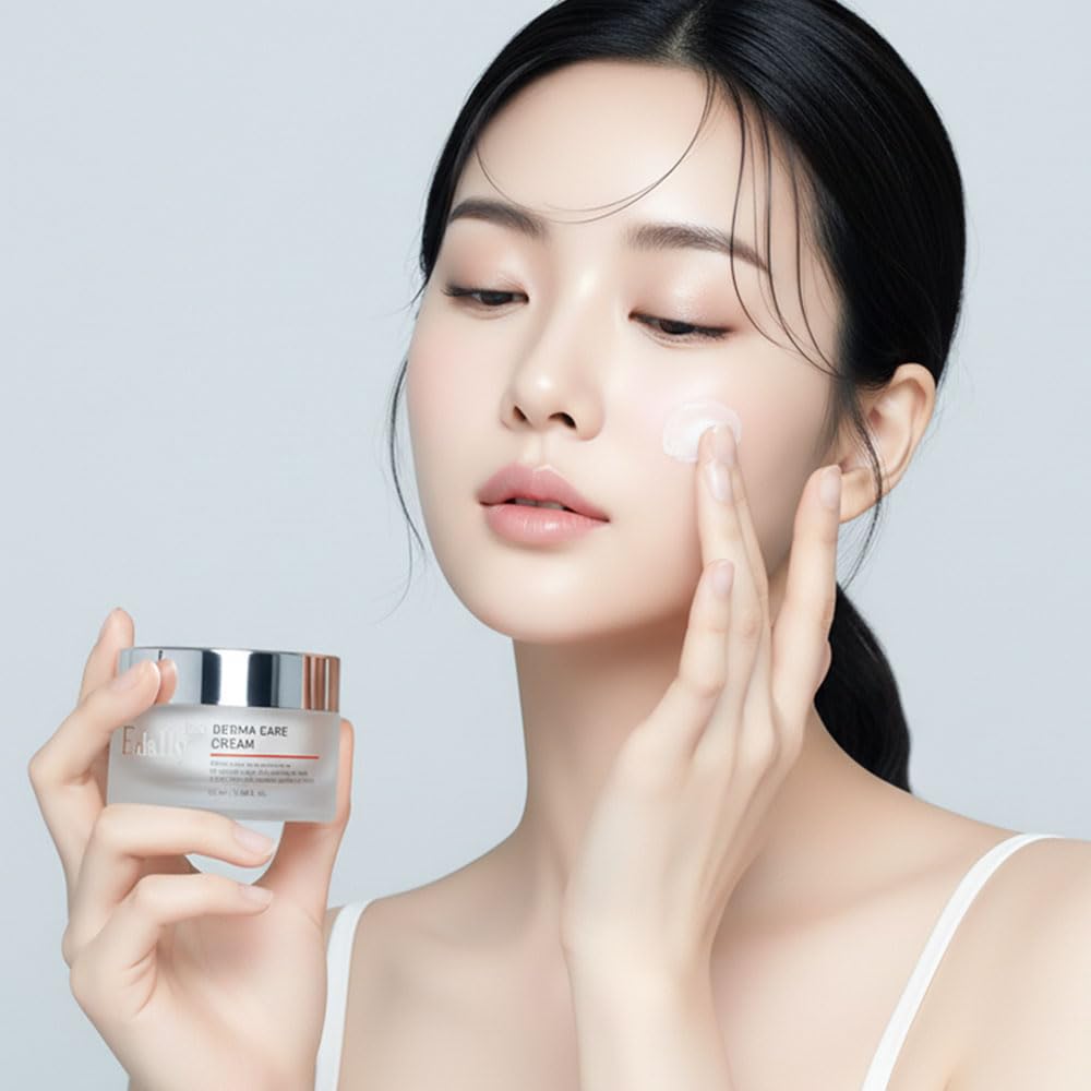 Edally EX Derma Care Cream - K-Beauty Cica Barrier Moisturizer with Madecassoside - Soothing, Calming & Hydrating Care for Sensitive Skin - [50ml / 1.69 fl.oz]