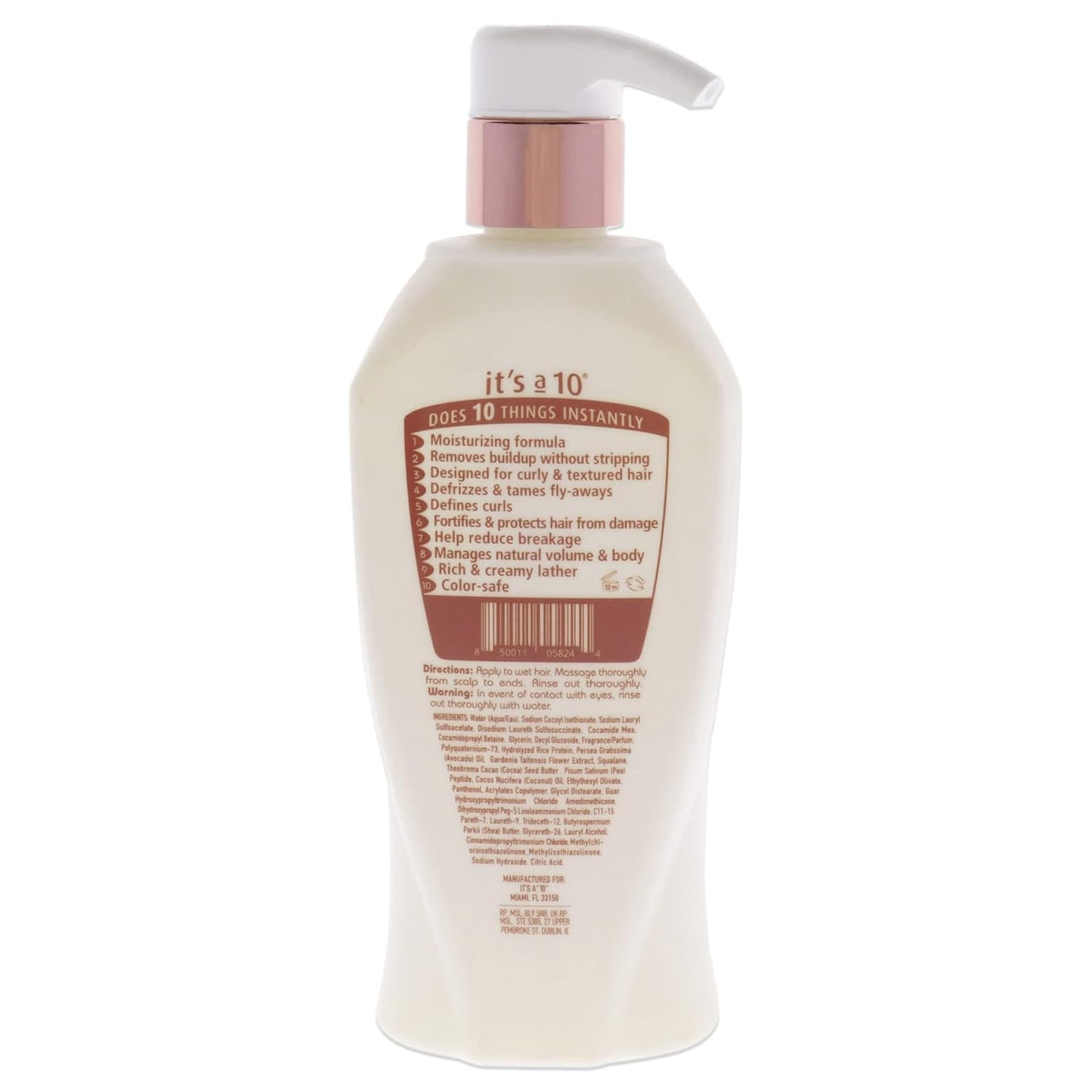 It's a 10 Haircare Miracle Coily Hydrating Shampoo 10 oz