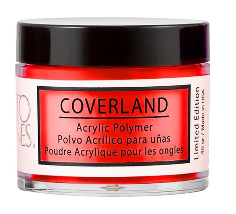Tones Coverland Acrylic Nail Powder "Irresistable" - Limited Edition Acrylic Powder for Nail Design, Sculpting, and Masking Nail Bed Imperfections - Professional Acrylic Nail Supplies - (1.5 Oz)