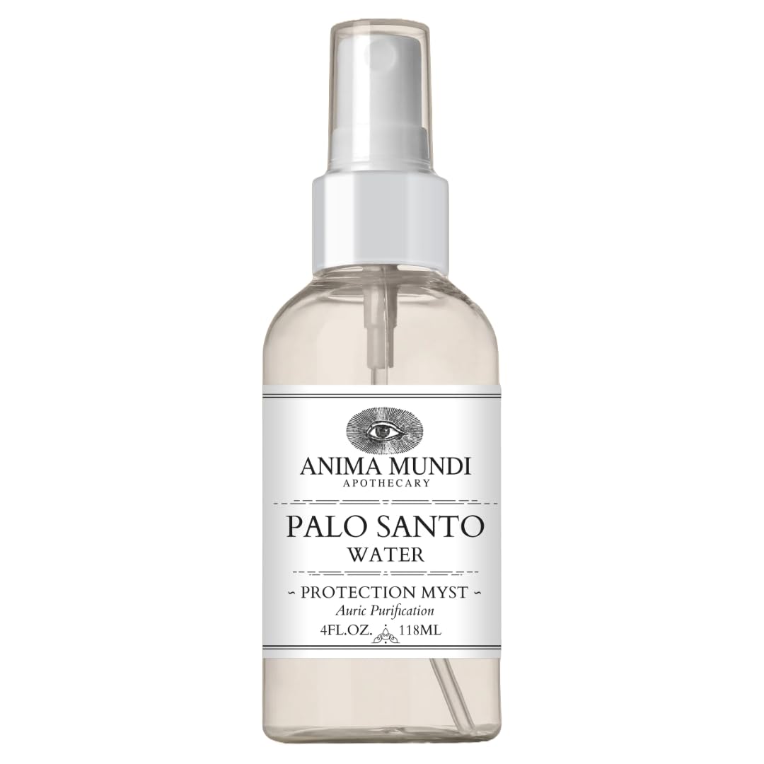 Anima Mundi Apothecary Palo Santo Myst - Natural Room Spray Air Freshener with Palo Santo from Ecuador, Wildcrafted Sustainable Home Fragrance Spray (4oz)
