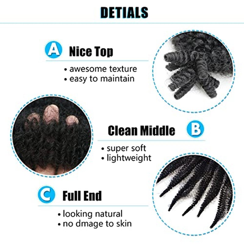 VCEOW 24 inch Pre-Separated Springy Afro Twist Hair 6 packs Pink Kinky Marley Twist Braiding Hair Soft Synthetic Crochet Wrapping Hair Extensions for Distressed Faux Locs Spring Twist