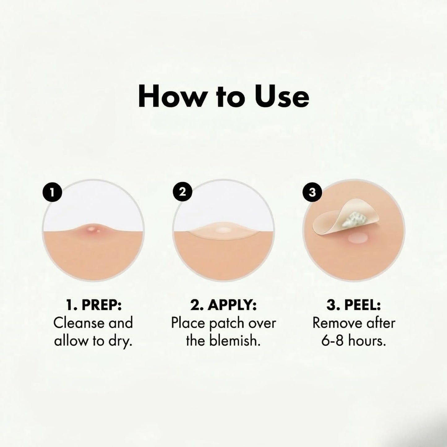 ACNOLO Pimple Patches for Face, Hydrocolloid Acne Patches, Invisible Spot Stickers for Pimples and Blemishes, Overnight Zit Patches, All Skin Types (72 Count)