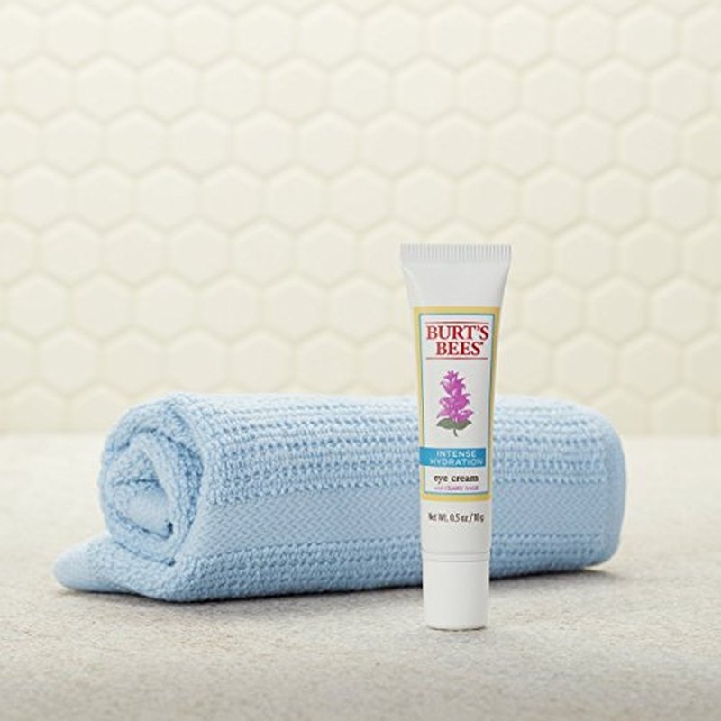 Burt's Bees Intense Hydration Eye Cream, Moisturizing Eye Treatment, 0.5 Ounces