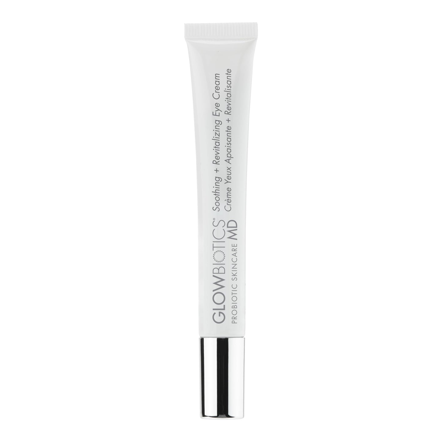 Glowbiotics Soothing + Revitalizing Probiotic Eye Cream: Hydrate, Firm & Reduce Wrinkles, Dark Circles & Puffiness, Peptide-Rich for Youthful Eyes, 0.5 oz