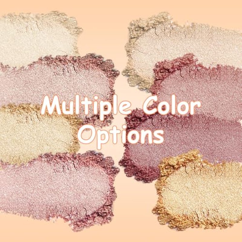 Aaiffey 8 Colors Pink Eyeshadow Primer Shimmer Naked Cream Eyeshadow Powder Palette For Eye Highlighter Makeup Shade Buildable Blendable,Soft Powder,Highly Pigmented,Long Lasting (01#)