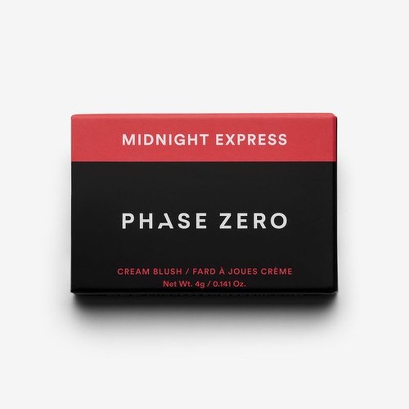 Phase Zero Makeup Cream Blush - "Midnight Express" - 4g / 0.141oz - Long Lasting, Easy to Use, for a Radiant, Natural, Luminous Skin