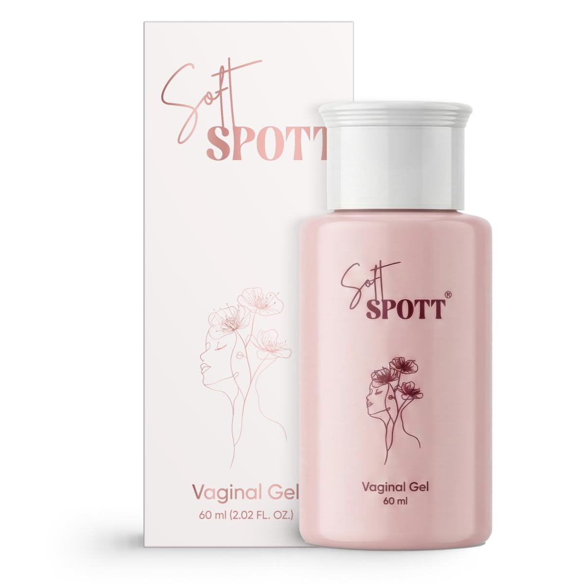 soft spott Organic Vaginal Moisturizer for Menopause, Dryness & Irritation Relief — Hormone-Free Intimate Gel with Hyaluronic Acid & Amla — Natural, pH-Balanced, Gynecologist Reviewed — 2.03oz